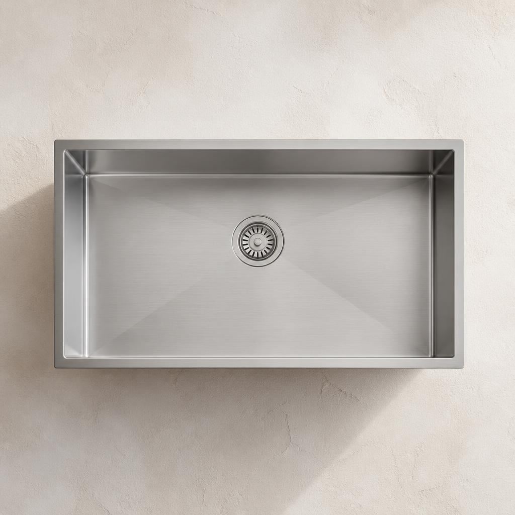 Large single bowl · 37×18 & 45×20